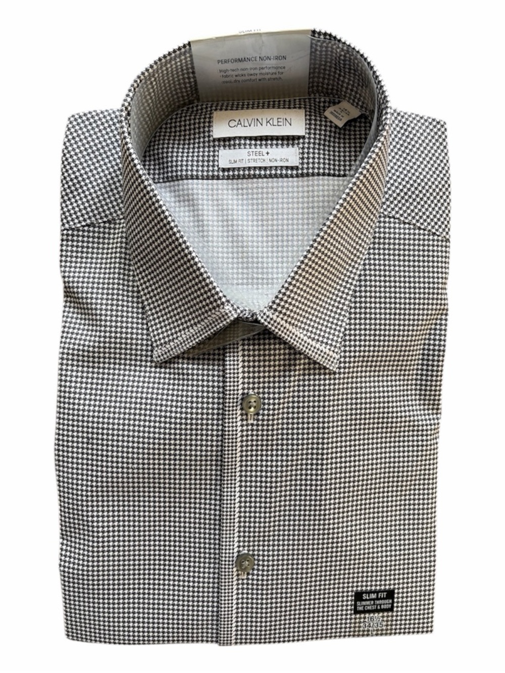 Calvin Klein performance steel + Dress Shirt